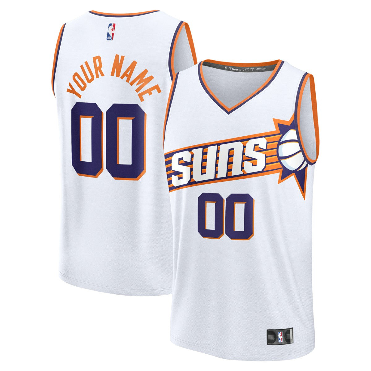 Fanatics Phoenix Suns Youth Fast Break Custom Replica Jersey