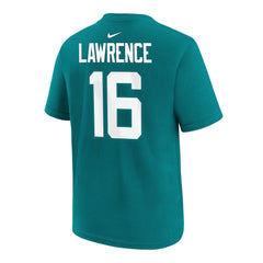 Trevor Lawrence  Preschool Player Name & Number T-Shirt - Jacksonville Jaguars T-shirts