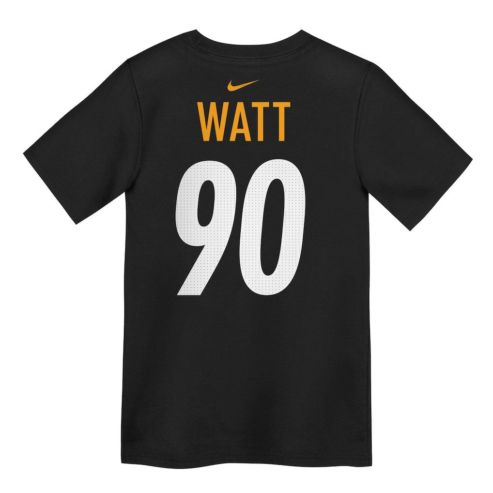 T.J. Watt  Preschool Player Name & Number T-Shirt - Pittsburgh Steelers T-shirts