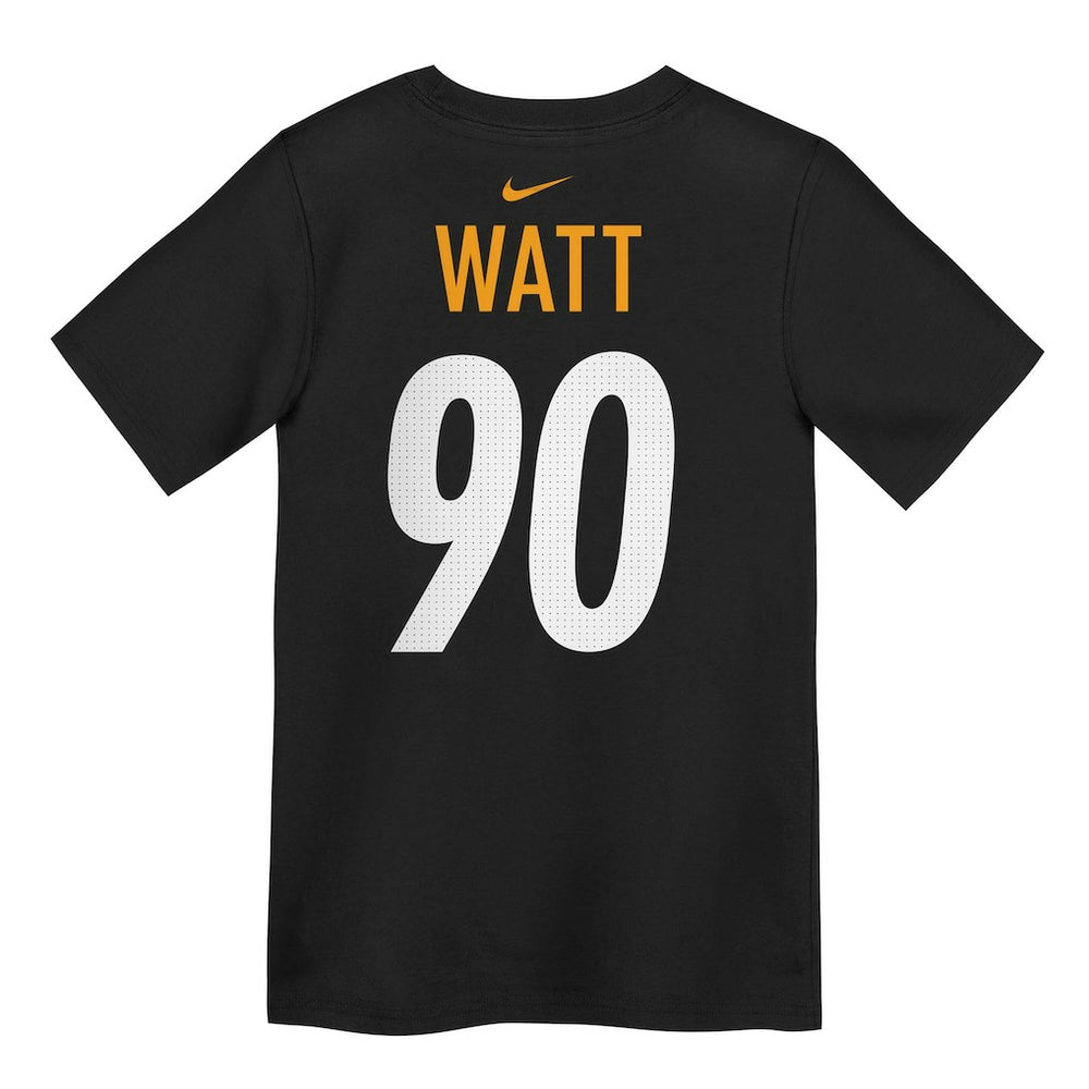 T.J. Watt  Preschool Player Name & Number T-Shirt - Pittsburgh Steelers T-shirts