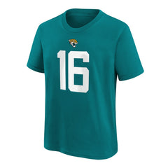 Trevor Lawrence  Youth Player Name & Number T-Shirt - Jacksonville Jaguars T-shirts