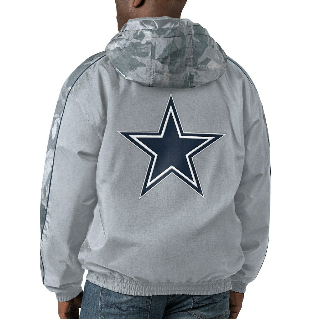 Starter Throwback Thursday Night Lights Hoodie Full-Zip Jacket - Dallas Cowboys Hoodies