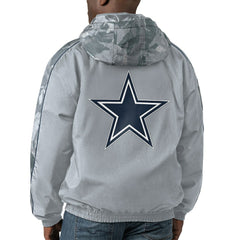 Starter Throwback Thursday Night Lights Hoodie Full-Zip Jacket - Dallas Cowboys Hoodies