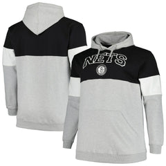Fanatics Brooklyn Nets Big & Tall Pullover Hoodie