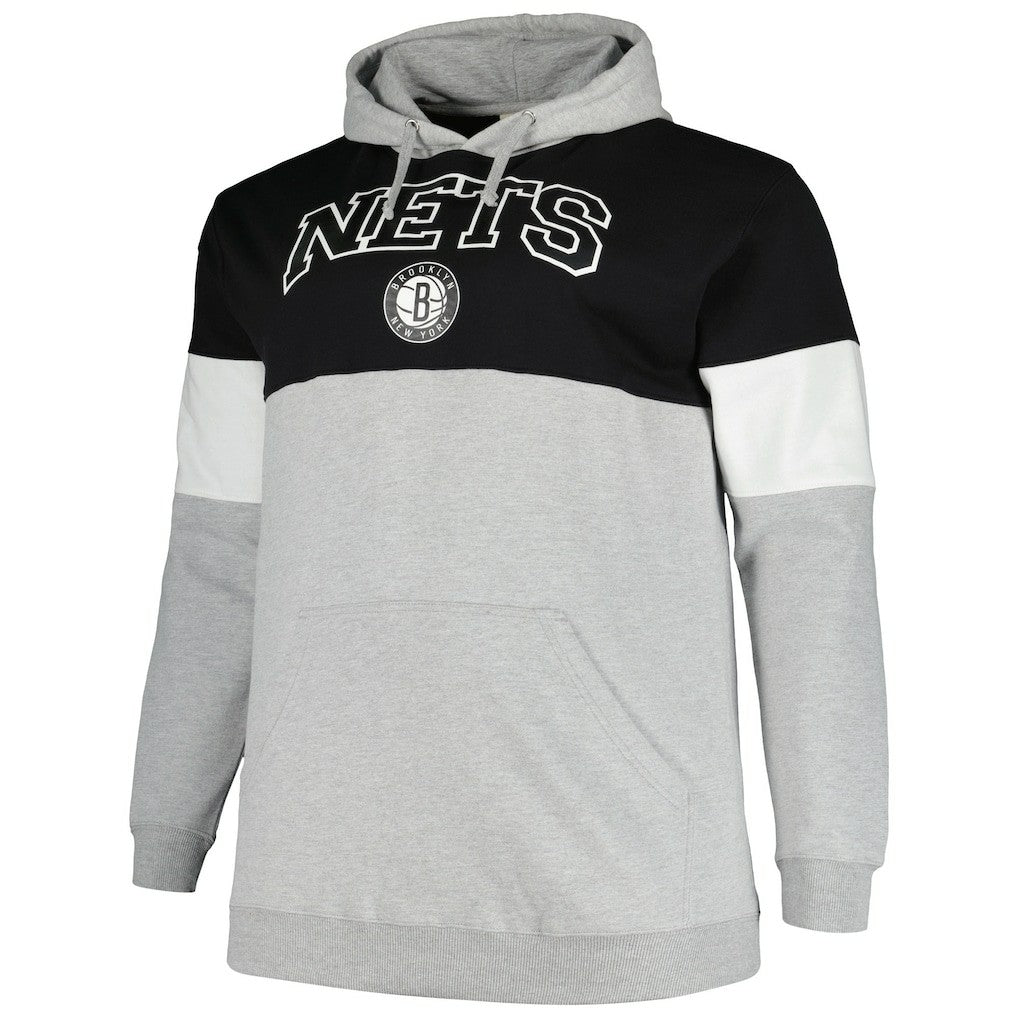 Fanatics Brooklyn Nets Big & Tall Pullover Hoodie