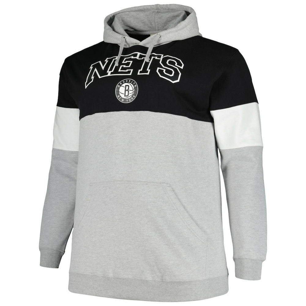 Fanatics Brooklyn Nets Big & Tall Pullover Hoodie