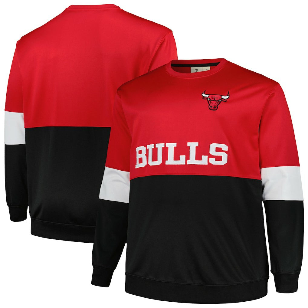 Fanatics Chicago Bulls Big & Tall Split Pullover Sweatshirt sale