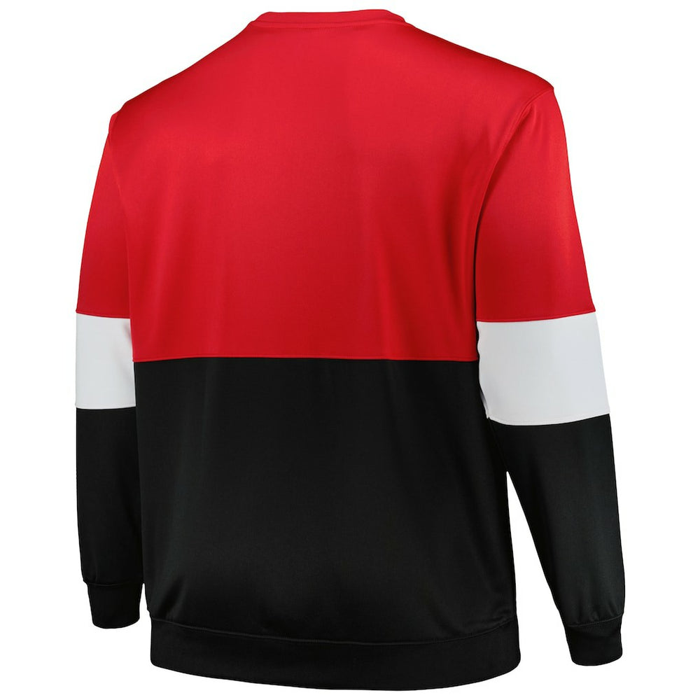 Fanatics Chicago Bulls Big & Tall Split Pullover Sweatshirt sale
