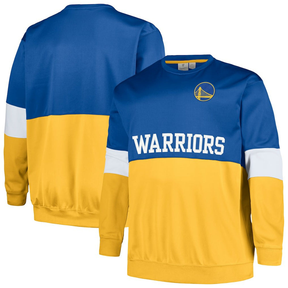 Fanatics Golden State Warriors Big & Tall Split Pullover Sweatshirt sale