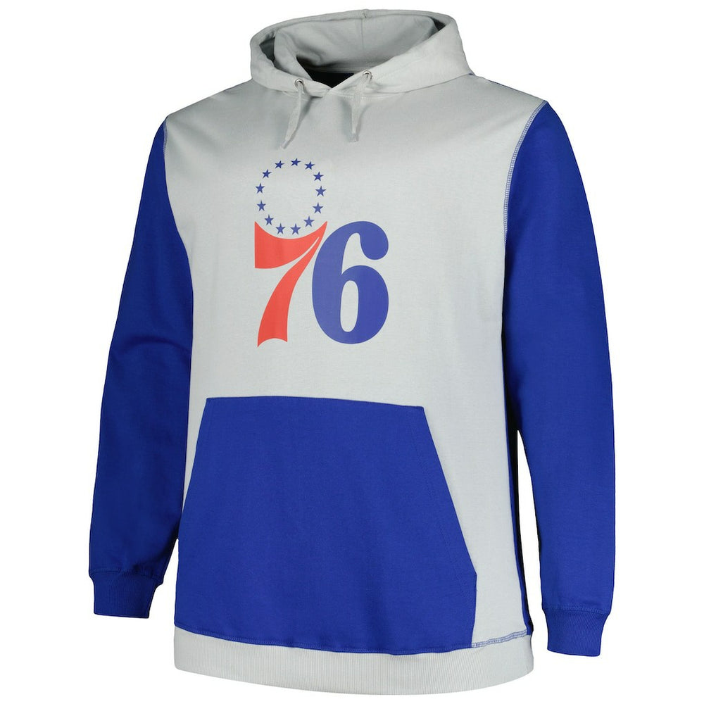 Fanatics Philadelphia 76ers Big & Tall Primary Arctic Pullover Hoodie