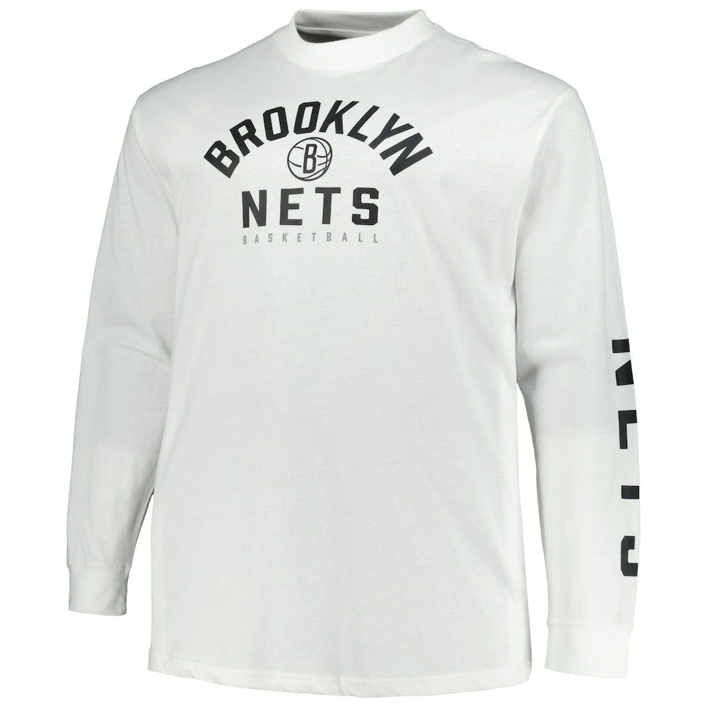 Fanatics Brooklyn Nets Big & Tall Short Sleeve & Long Sleeve T-Shirt Set