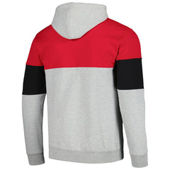 Fanatics Chicago Bulls Contrast Pieced Pullover Hoodie sale