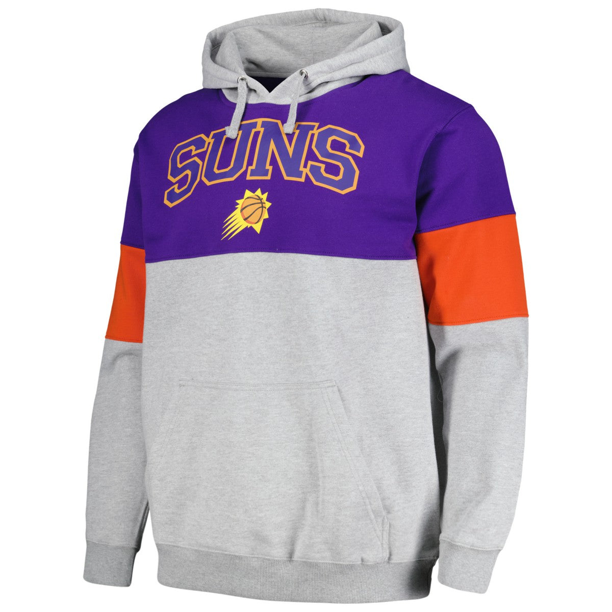 Fanatics Phoenix Suns Contrast Pieced Pullover Hoodie
