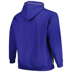 Fanatics Golden State Warriors Big & Tall Contrast Pieced Stitched Full-Zip Hoodie sale