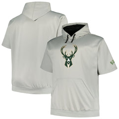 Fanatics Milwaukee Bucks Big & Tall Logo Pullover Hoodie