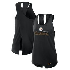 Women's Plus Size Performance Tank Top - Pittsburgh Steelers Tops