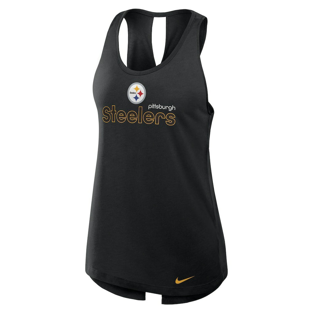 Women's Plus Size Performance Tank Top - Pittsburgh Steelers Tops