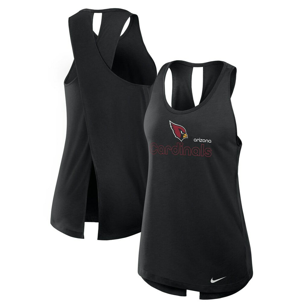 Women's Open-Back Crisscross Dri-FIT Tank Top - Arizona Cardinals Tops