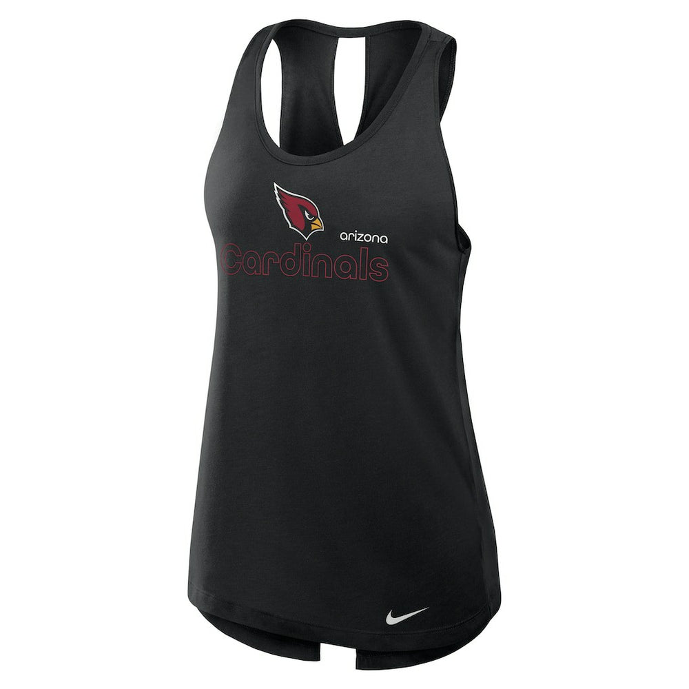 Women's Open-Back Crisscross Dri-FIT Tank Top - Arizona Cardinals Tops