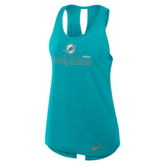 Women's Open-Back Crisscross Dri-FIT Tank Top - Miami Dolphins Tops