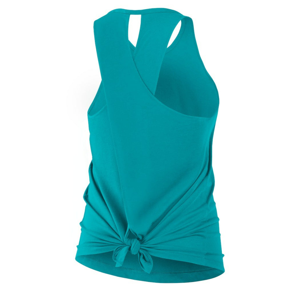 Women's Open-Back Crisscross Dri-FIT Tank Top - Miami Dolphins Tops