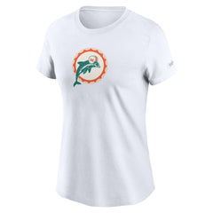 Women's Throwback Primary Logo T-Shirt - Miami Dolphins T-shirts
