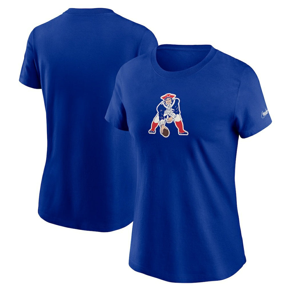 Women's Throwback Primary Logo T-Shirt - New England Patriots T-shirts