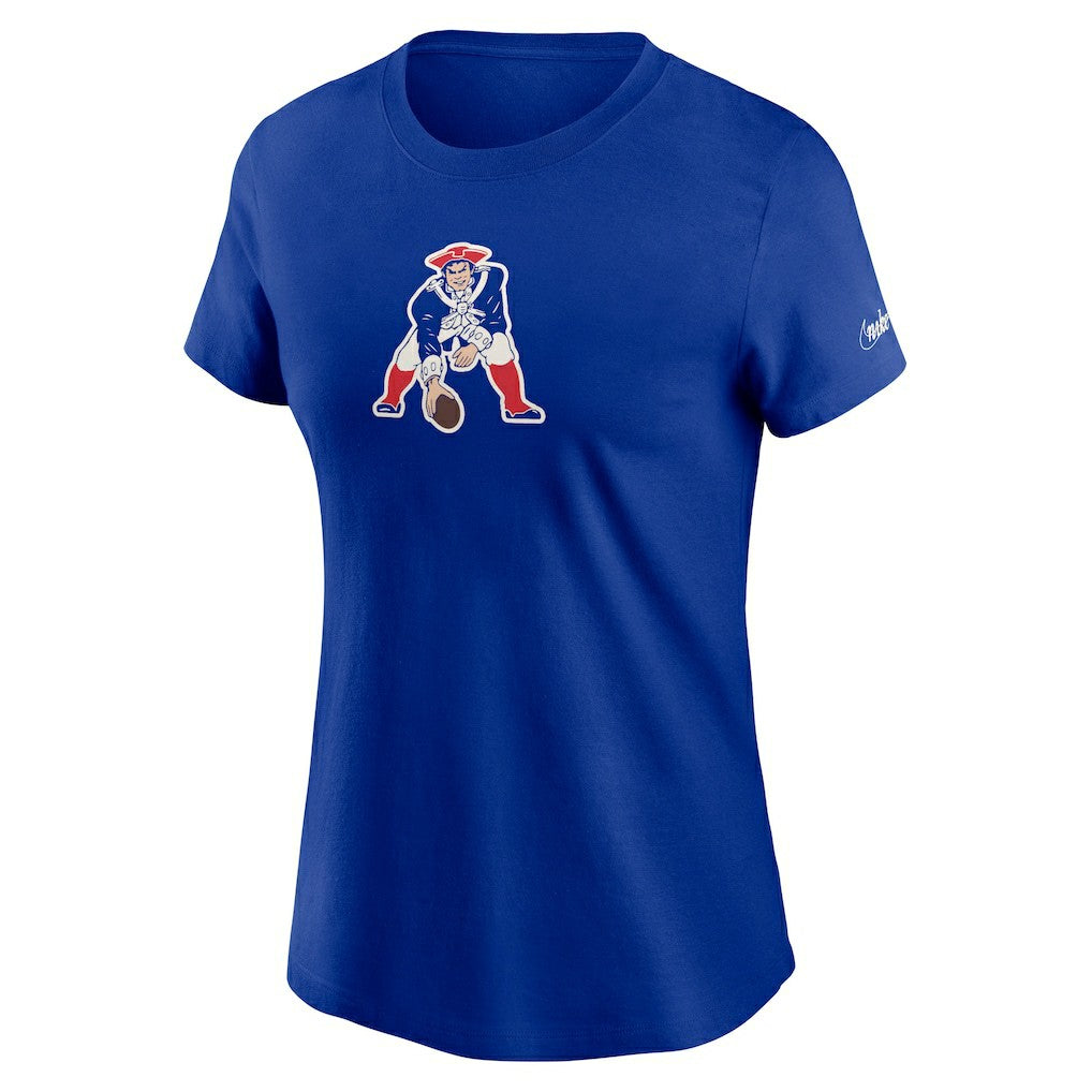 Women's Throwback Primary Logo T-Shirt - New England Patriots T-shirts