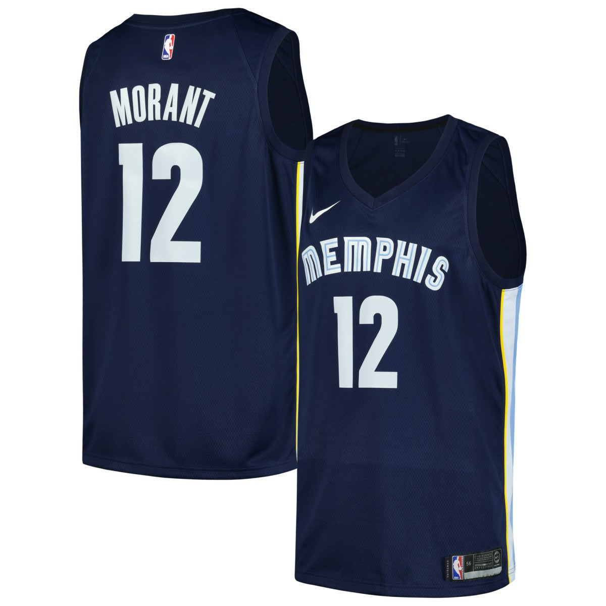 Nike Ja Morant Memphis Grizzlies Swingman Player Jersey