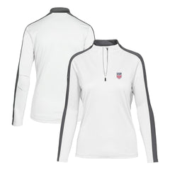 USMNT Levelwear Women's Quarter-Zip Pullover Top