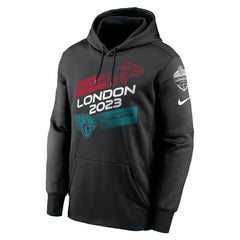 vs. Jacksonville Jaguars 2023 London Game Pullover Hoodie - Atlanta Falcons Hoodies