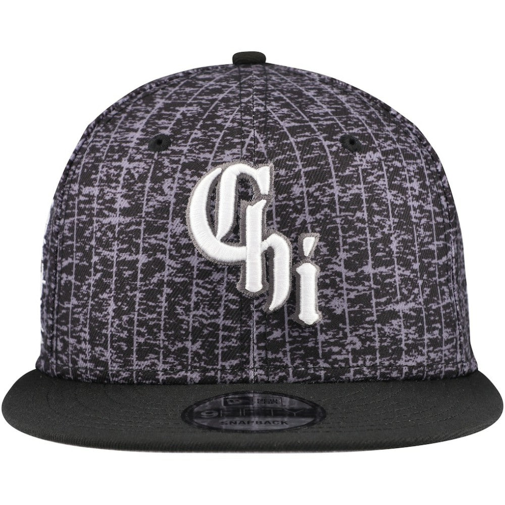 Black Chicago White Sox New Era City Connect 9FIFTY Snapback Hat