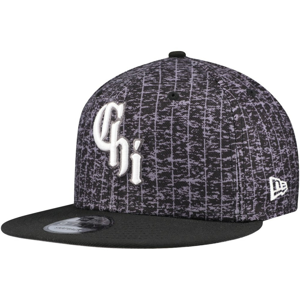 Black Chicago White Sox New Era City Connect 9FIFTY Snapback Hat
