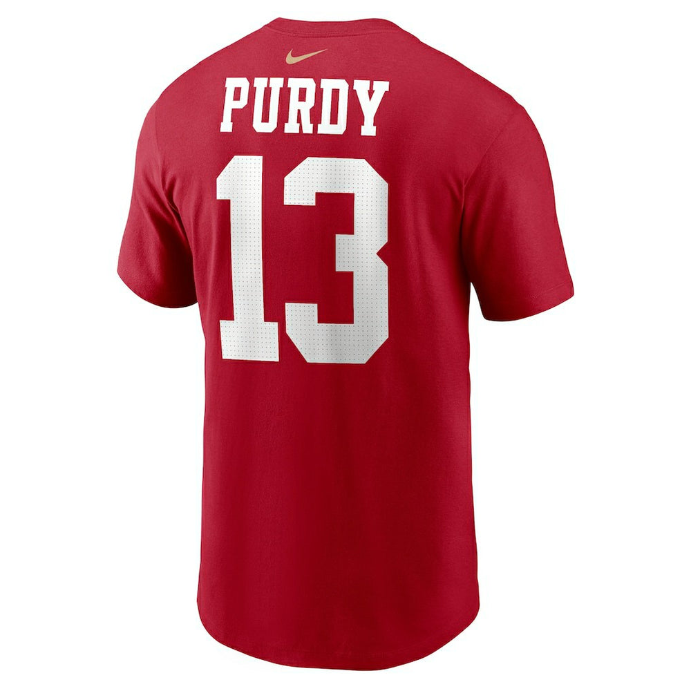 Brock Purdy  Player Name & Number T-Shirt - San Francisco 49ers T-shirts