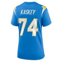 Matt Kaskey  Women's Team Game Jersey - Los Angeles Chargers Jerseys