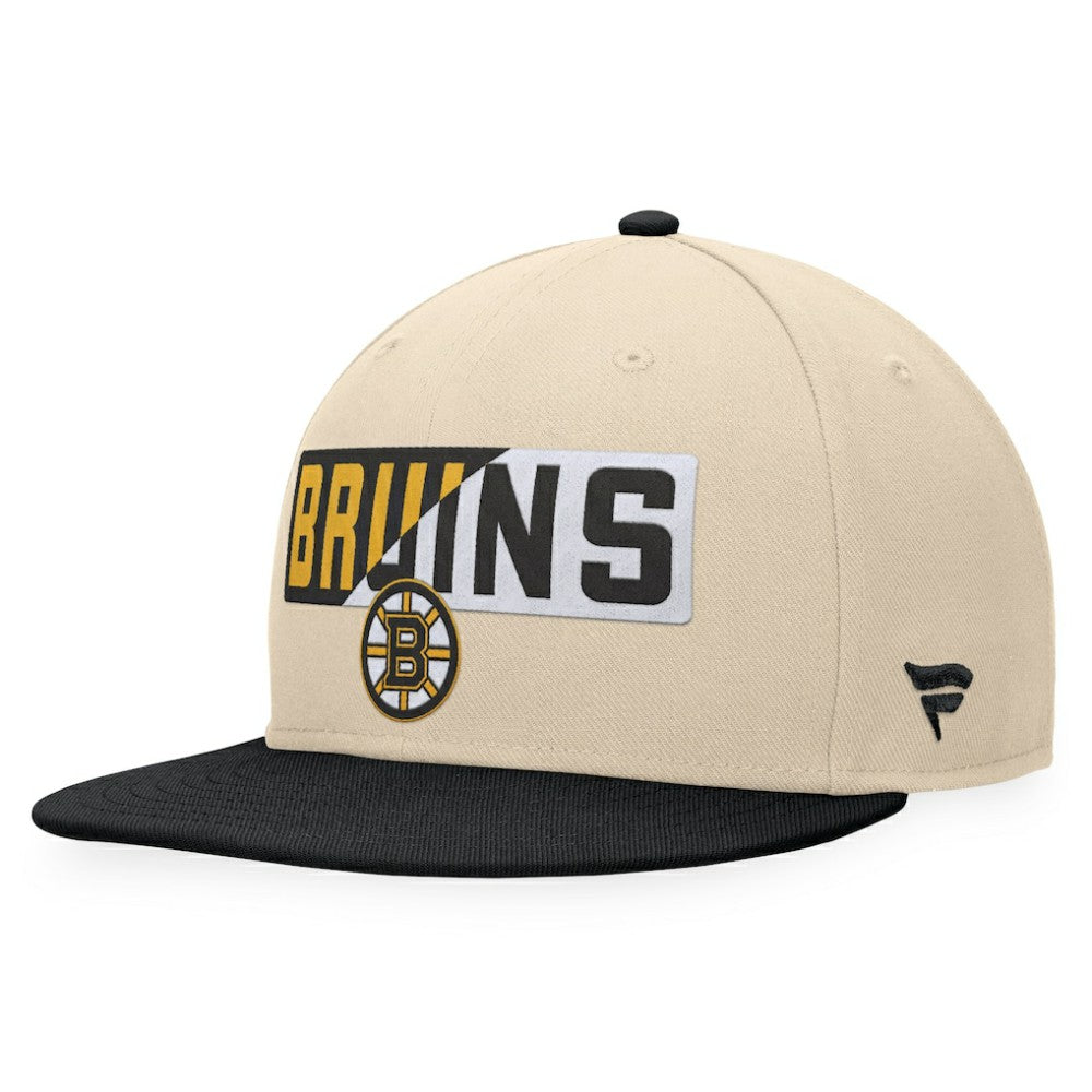 NHL Boston Bruins Fanatics Goalaso Snapback Hat