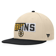 NHL Boston Bruins Fanatics Goalaso Snapback Hat