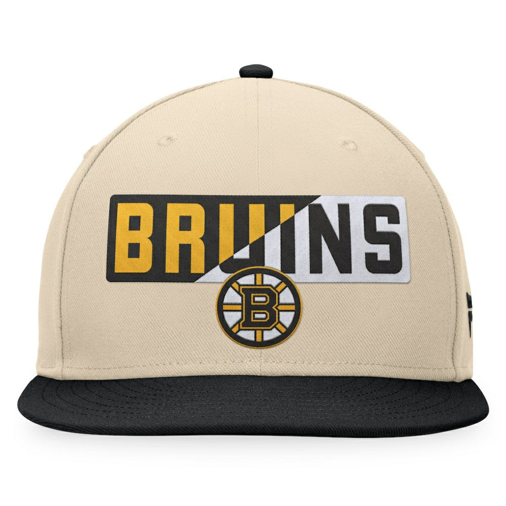 NHL Boston Bruins Fanatics Goalaso Snapback Hat