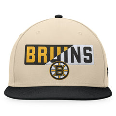NHL Boston Bruins Fanatics Goalaso Snapback Hat