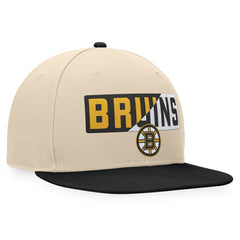 NHL Boston Bruins Fanatics Goalaso Snapback Hat