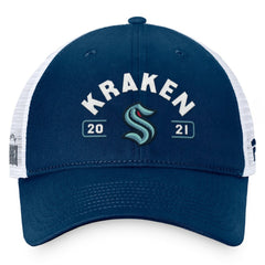 NHL Seattle Kraken Fanatics Free Kick Trucker Adjustable Hat
