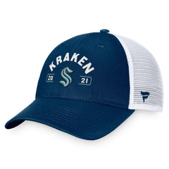 NHL Seattle Kraken Fanatics Free Kick Trucker Adjustable Hat