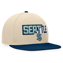 NHL Seattle Kraken Fanatics Goalaso Snapback Hat
