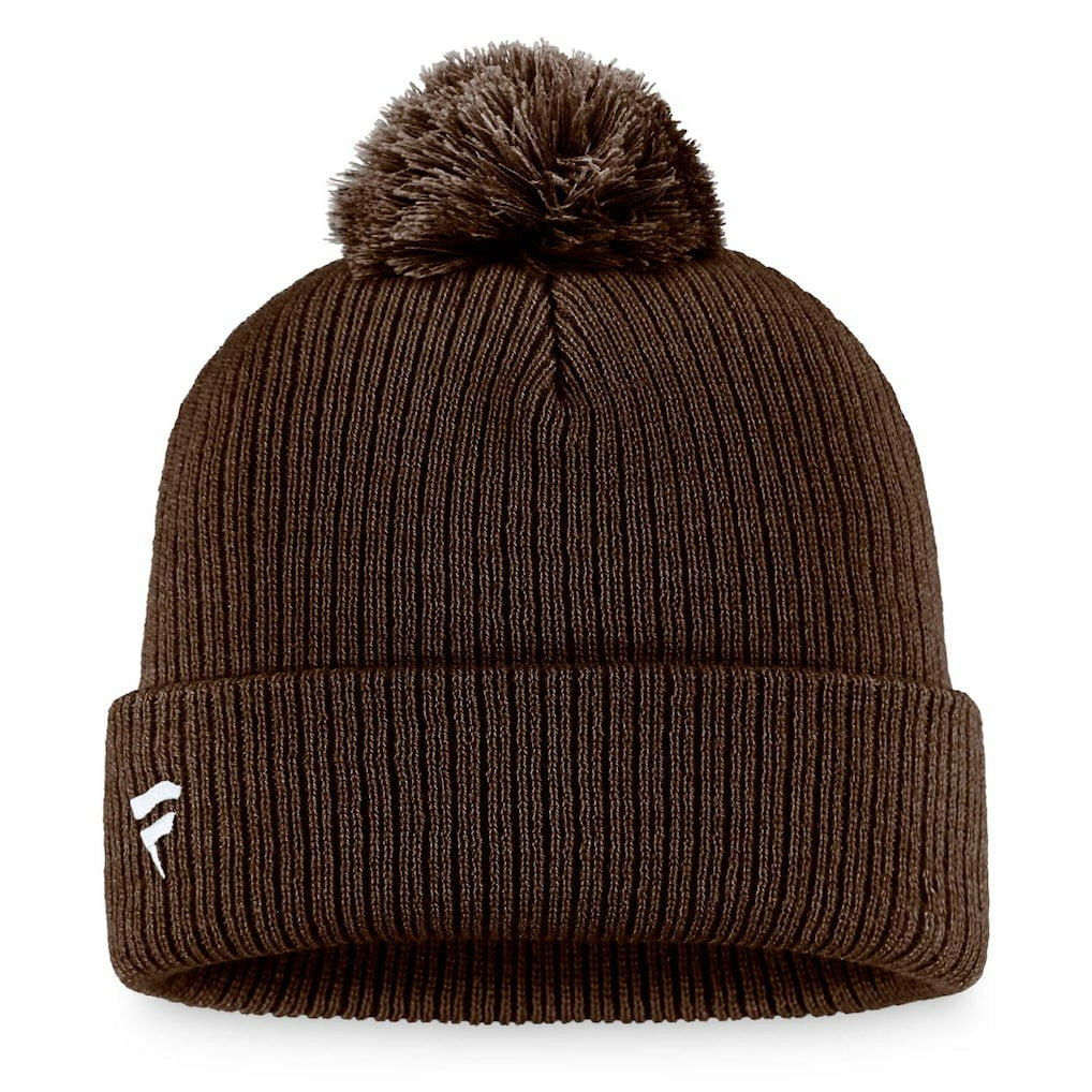 Women's Cuffed Knit Hat with Pom - Cleveland Browns Hats