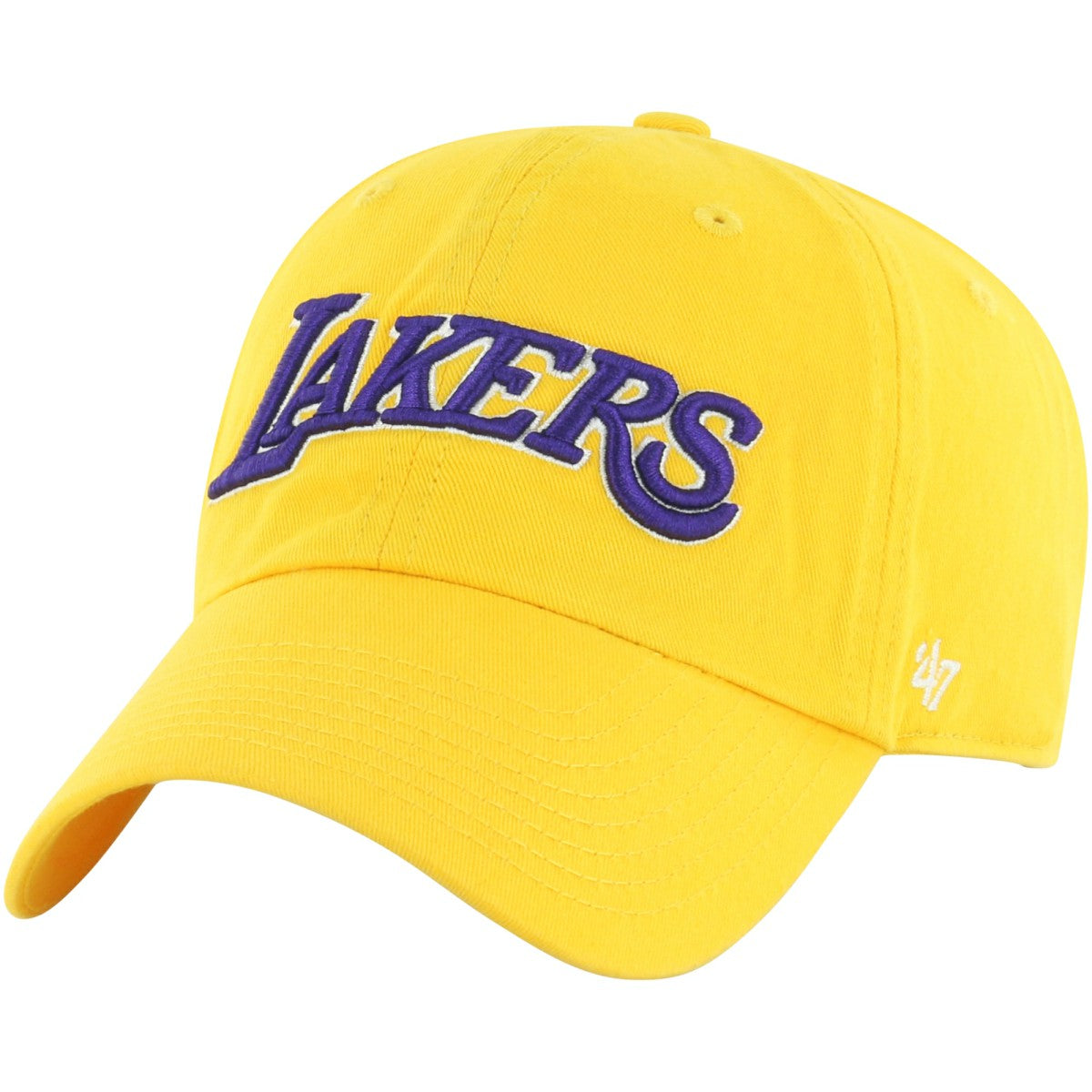 47 brand Los Angeles Lakers '47 Core Wordmark Clean Up Adjustable Hat