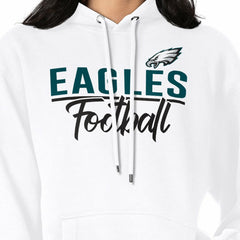 G-III 4Her by Carl Banks Women's Graphic Fleece Pullover Hoodie - Philadelphia Eagles Hoodies