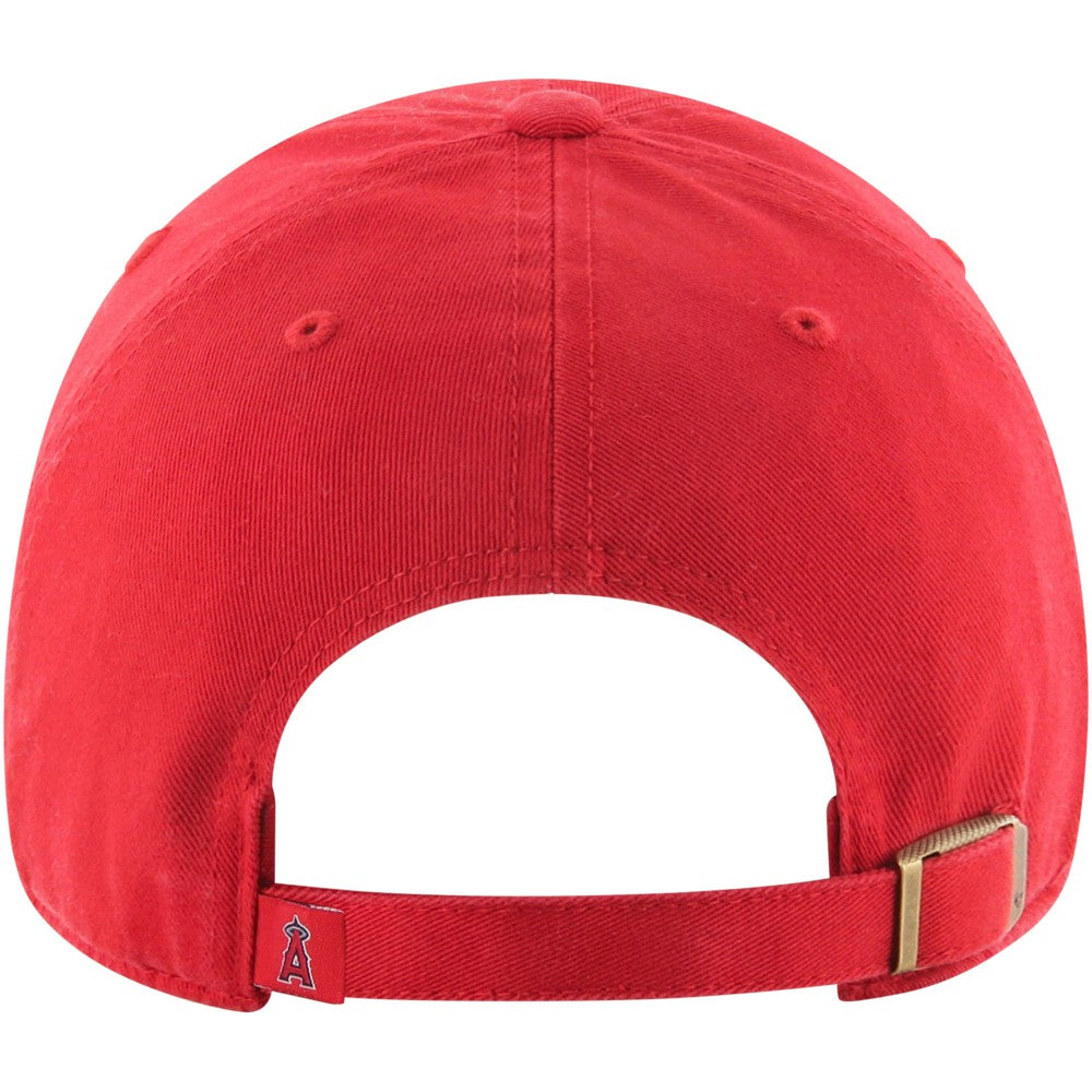 Red Los Angeles Angels '47 Clean Up Adjustable Hat
