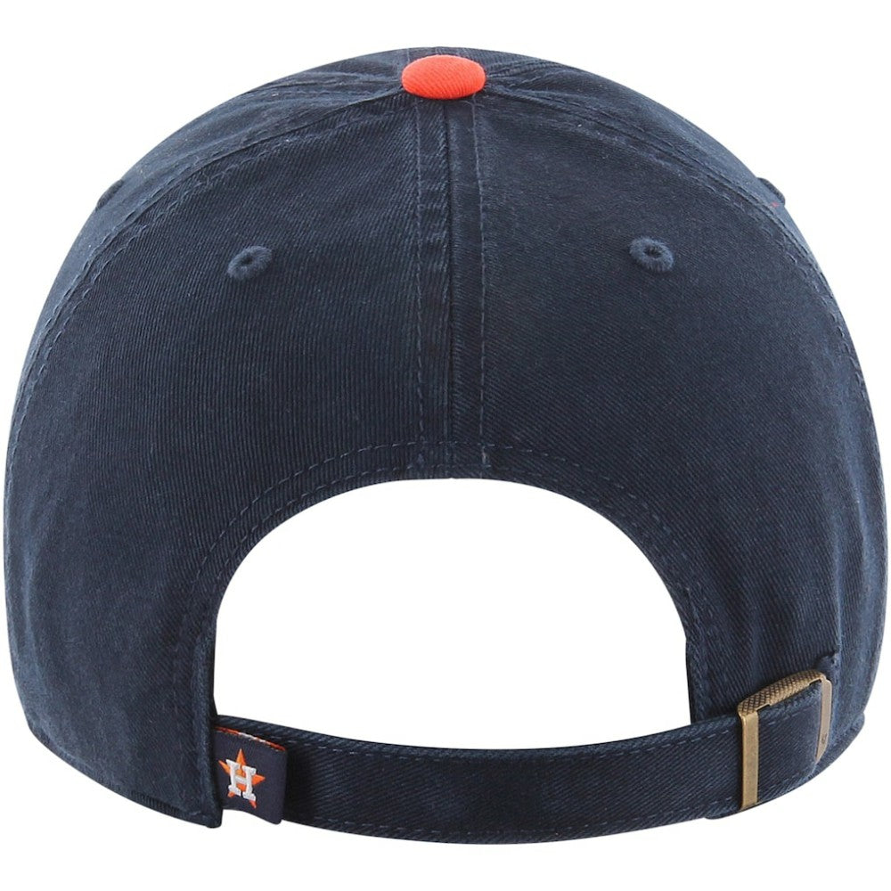 Navy/Orange Houston Astros '47 Clean Up Adjustable Hat