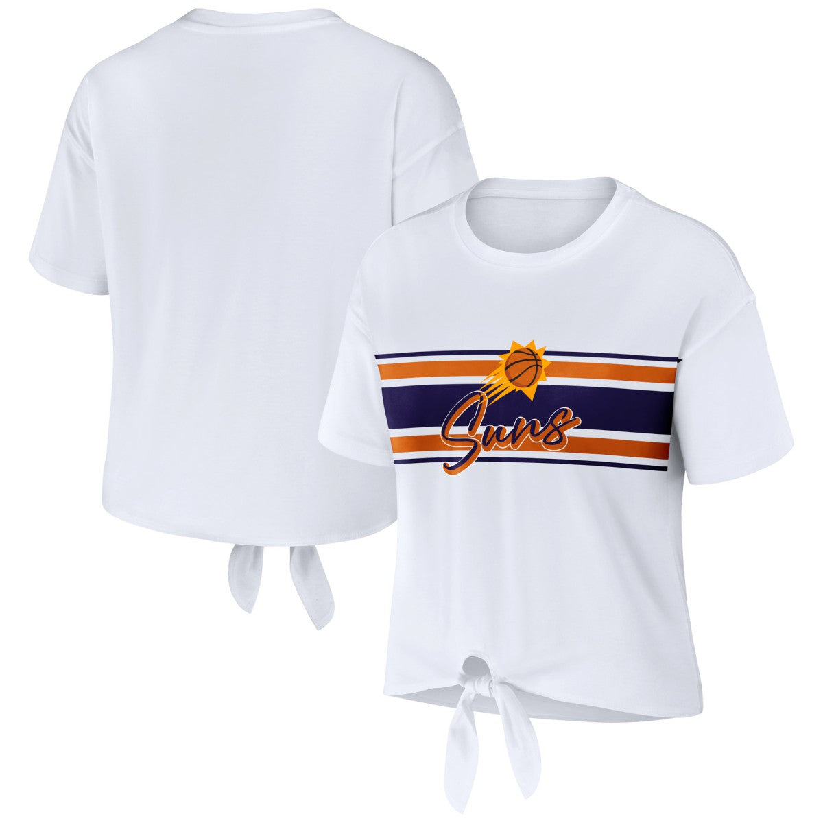 Phoenix Suns WEAR by Erin Andrews Women's Tie-Front T-Shirt