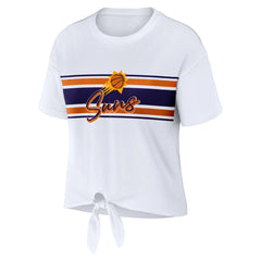 Phoenix Suns WEAR by Erin Andrews Women's Tie-Front T-Shirt
